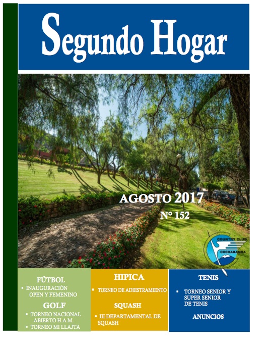 Boletín N 152 Agosto 2017