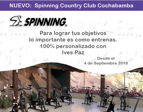 Clases de Spinning – Nuevo Horario