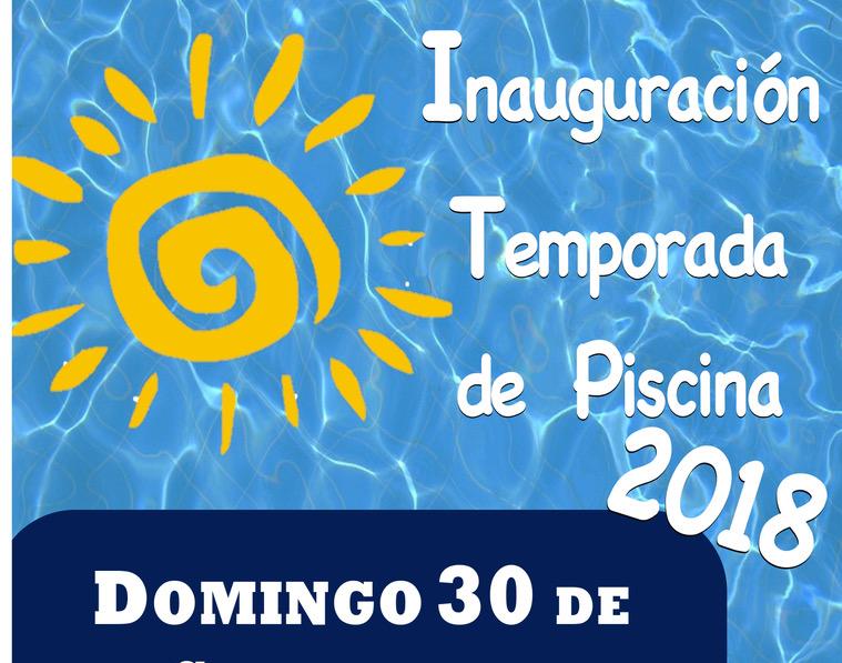 Inauguración Temporada Piscina 2018