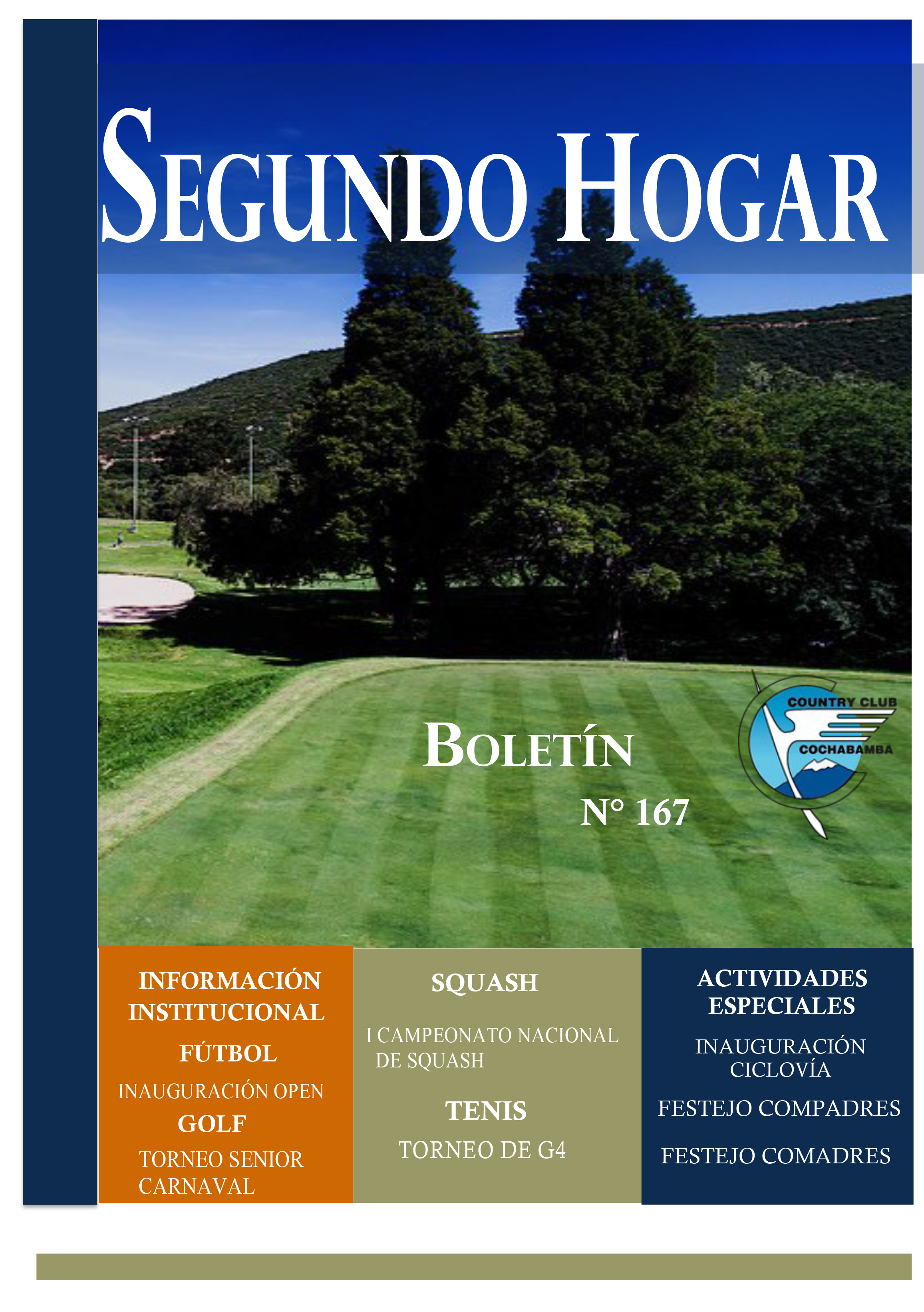 Boletín  Segundo Hogar  N 167 Marzo 2019